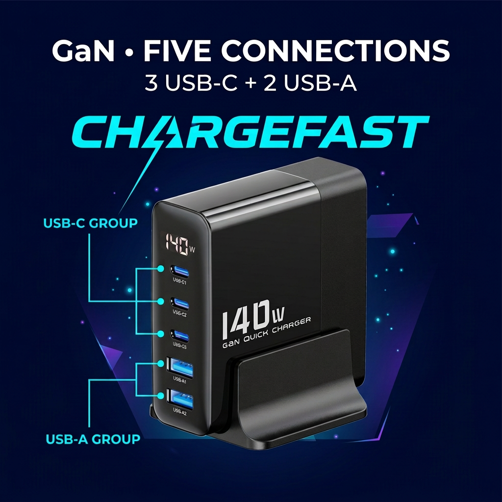 140W five-port diagram