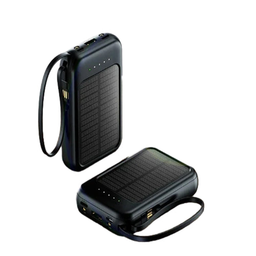 CHARGEFAST 20000mAh Solar Power Bank | Outdoor Camping | Large Capacity Portable Charger