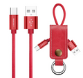 USB Cable for iPhone X 8 7 Plus 6S Micro usb Type-C Phone Charging Cable 2A Fast Charger for Samsung S9 S8 Plus Huawei