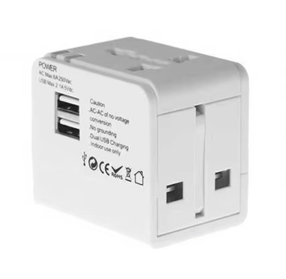 Universal Travel Adapter Power Adapter Electric Plugs Sockets Adapter Converter USB Travel Socket Plug Power Charger Converter