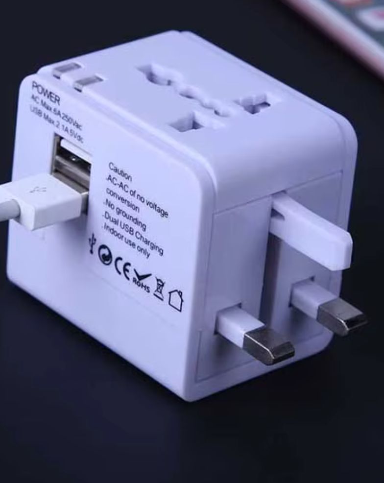 Universal Travel Adapter Power Adapter Electric Plugs Sockets Adapter Converter USB Travel Socket Plug Power Charger Converter