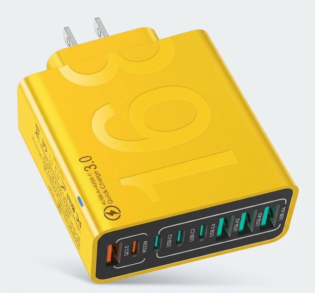 Kaxoe 8-Port Fast Charging USB Hub